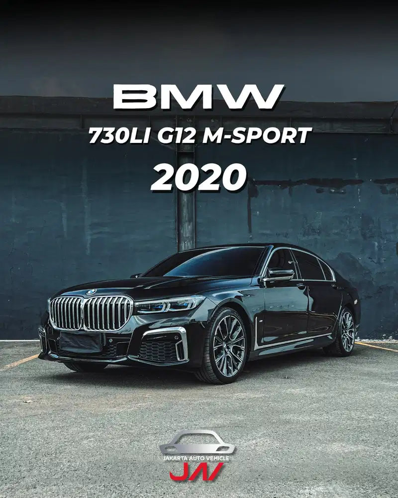 BMW 730Li G12 M-Sport 2020 / LOW ODO / LIKE NEW / MINT CONDITION