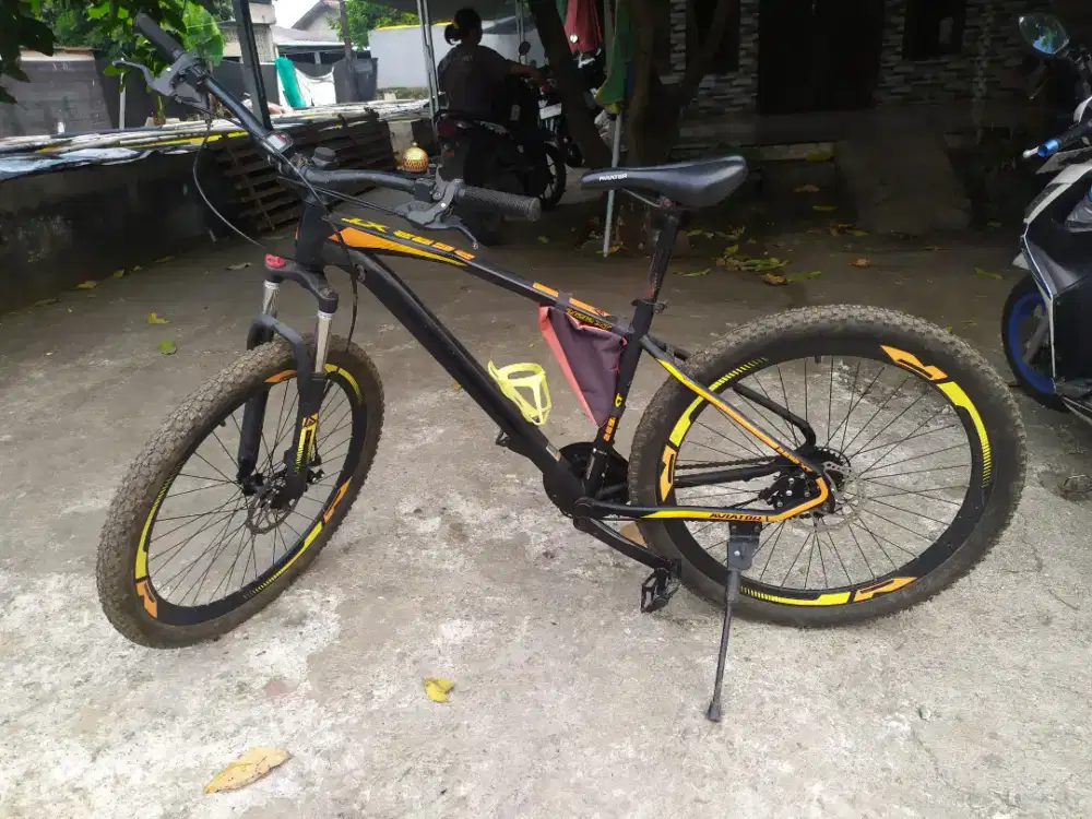 Sepeda gunung MTB uk 27 speed 7 shimano