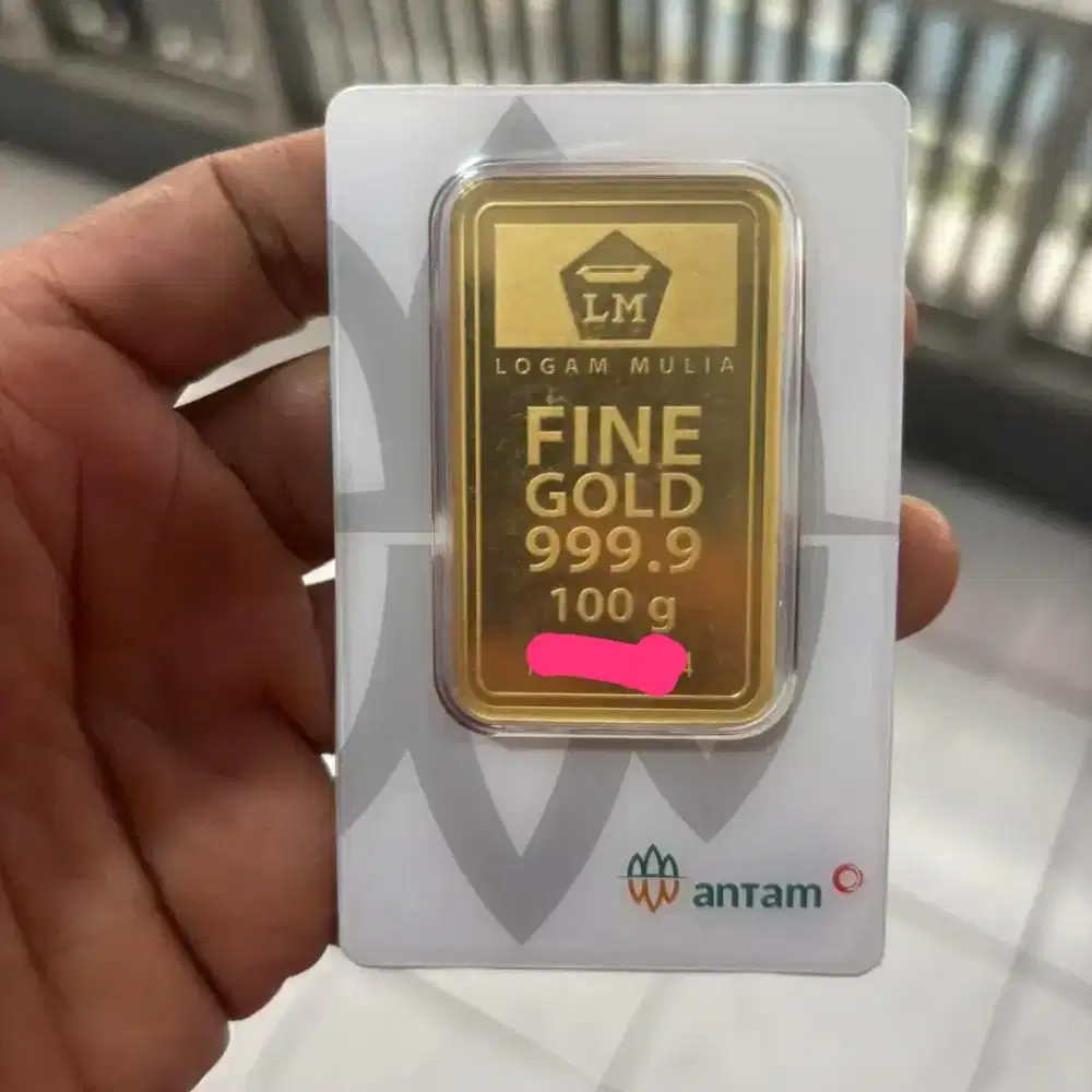 Mas Antam 100 Grm 2025