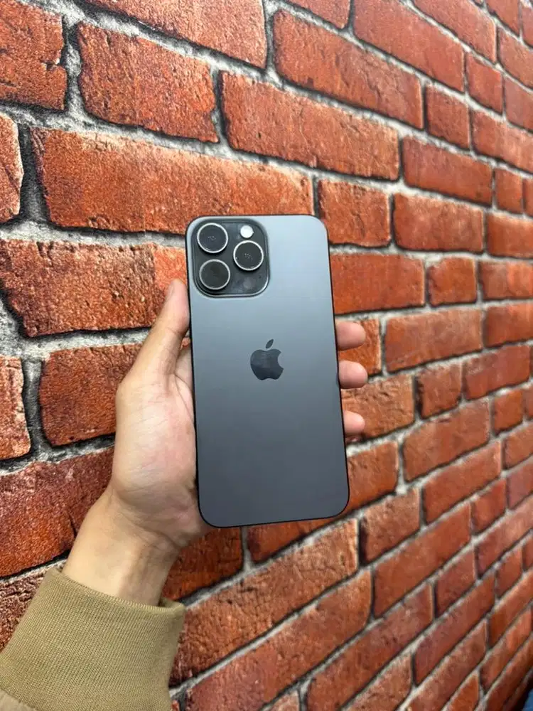 iphone 15 promax 256 black second