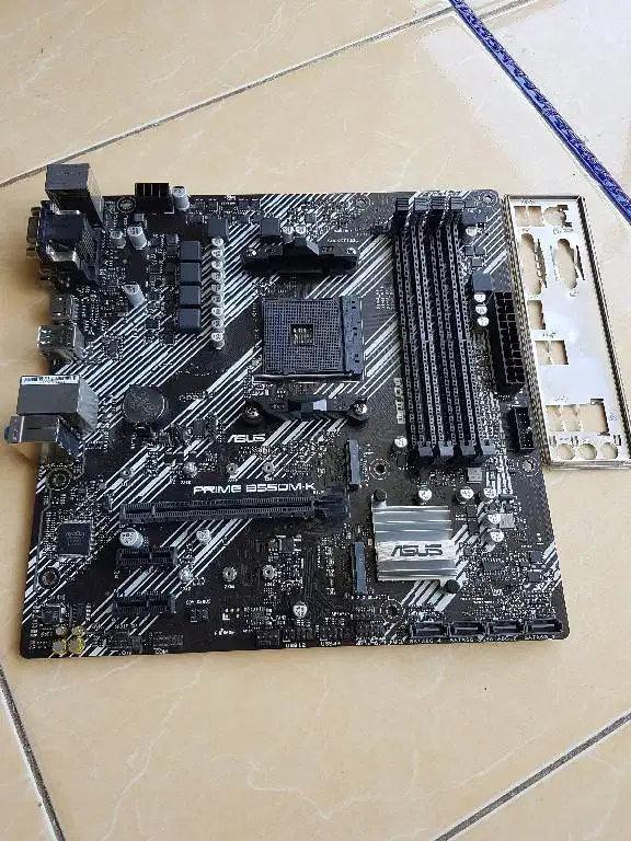 Motherboard AMD AM4 ASUS B550M-K AM4 Support Ryzen 5000 series