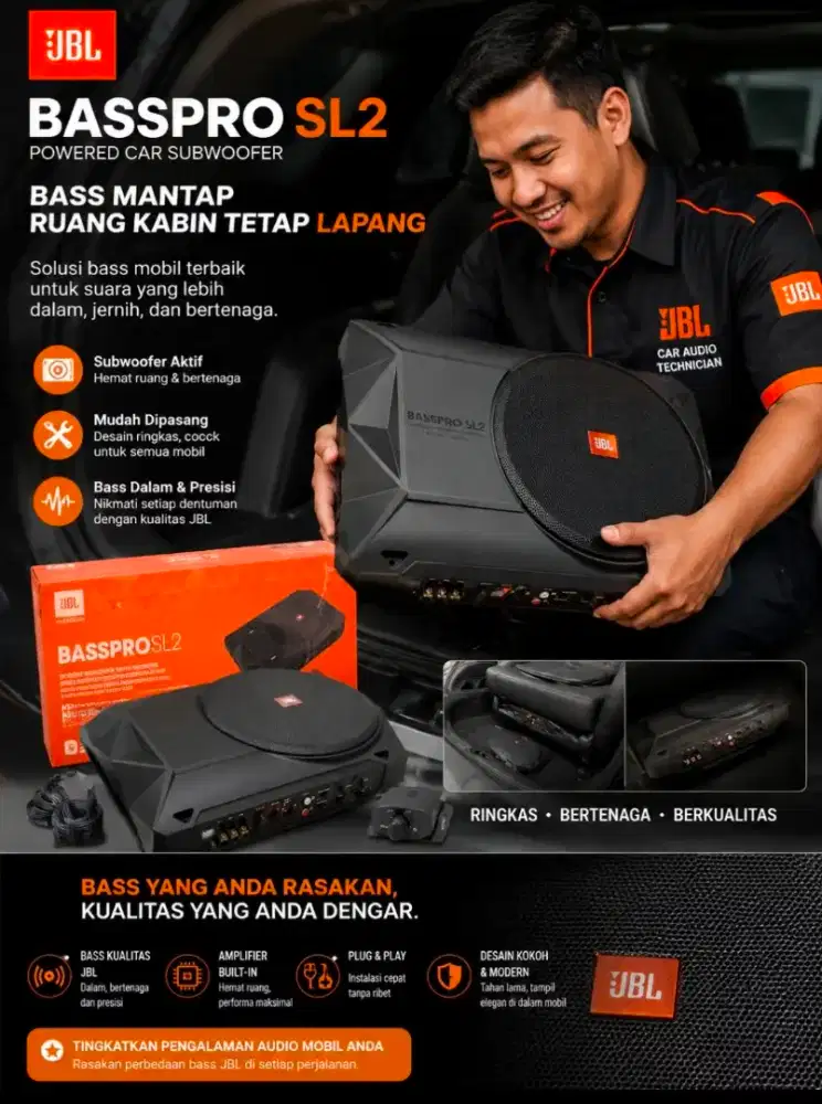 Subwoofer Kolong JBL Basspro