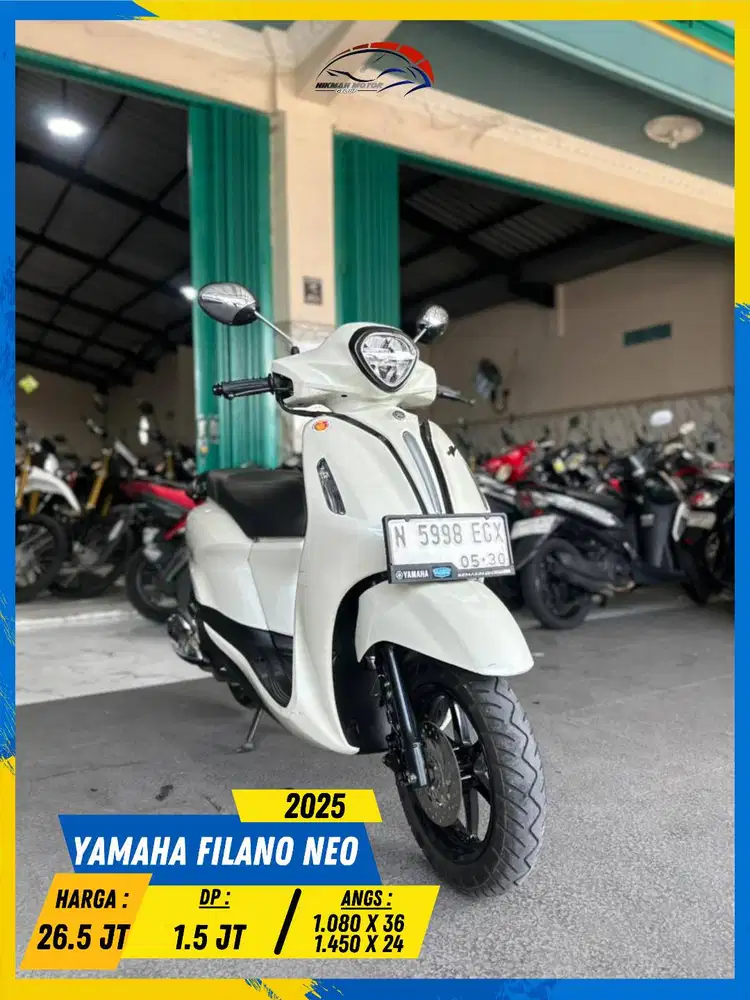 YAMAHA FILANO 2025 LIKE NEW MASZEHH HIKMAH MOTOR KEPUH