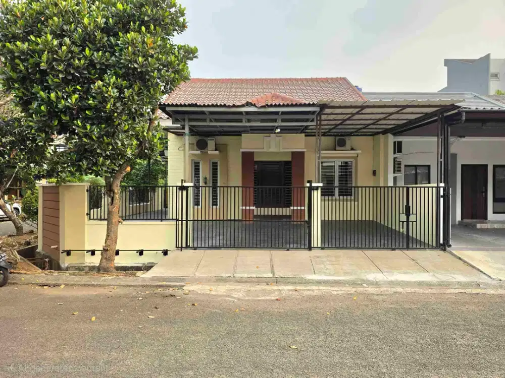 Dijual Cepat Rumah Hoek 1 Lantai Griya Sutera Alam Sutera