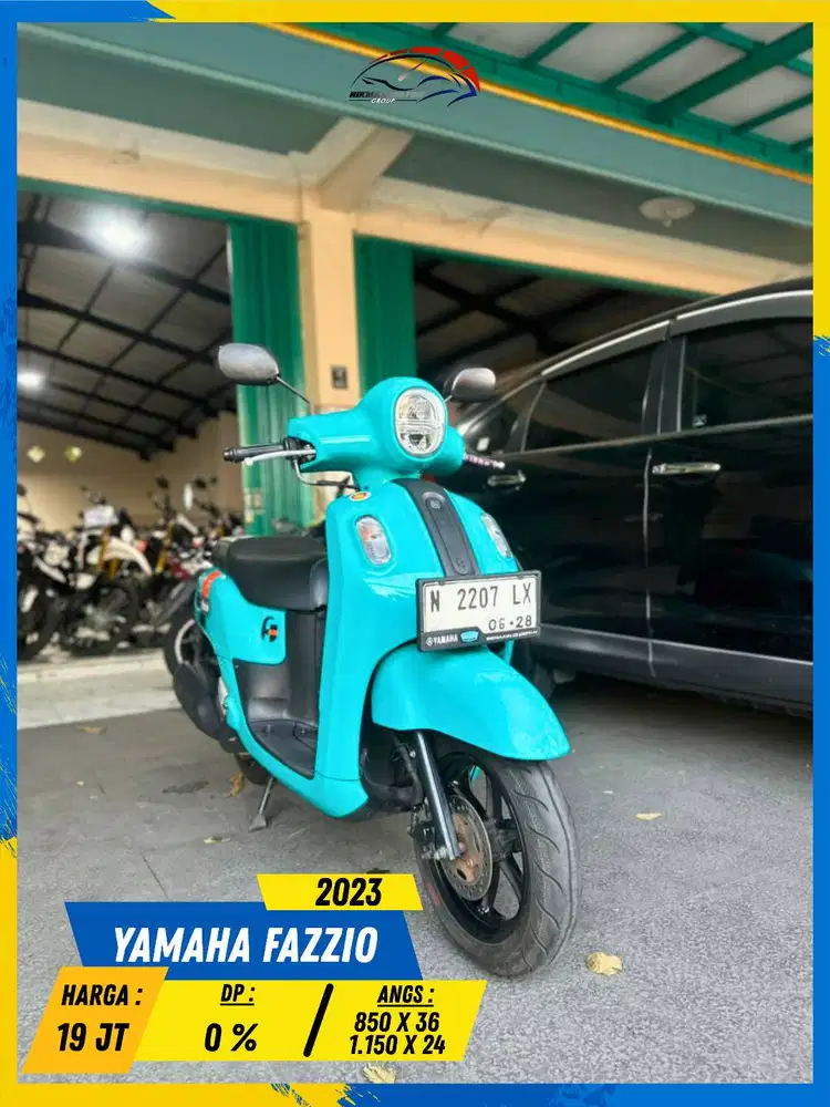 YAMAHA FAZZIO 2023 MESIN DIJAMIN AMAN BOSS HIKMAH MOTOR KEPUH