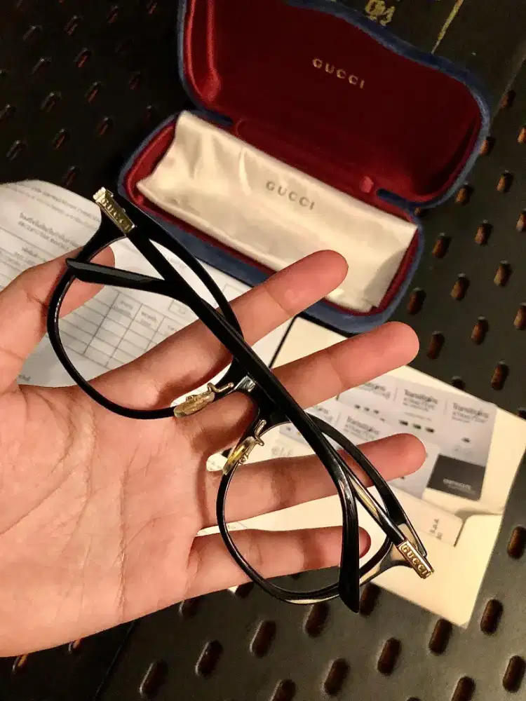 Gucci GG1453OK Black Gold Frame only