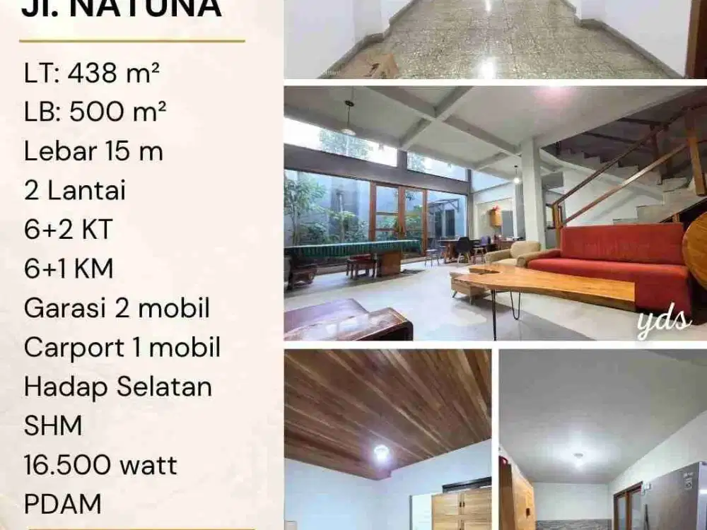 Jual Rumah Sayap Hoki Jl. Natuna Kota Bandung