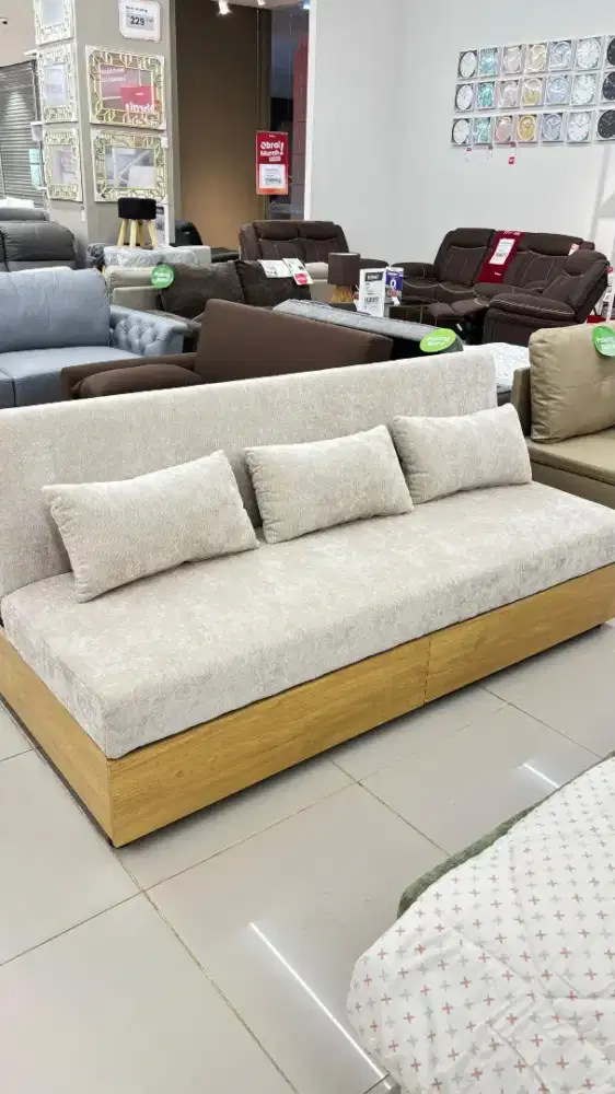 Promo Sofa Bed + Storage
