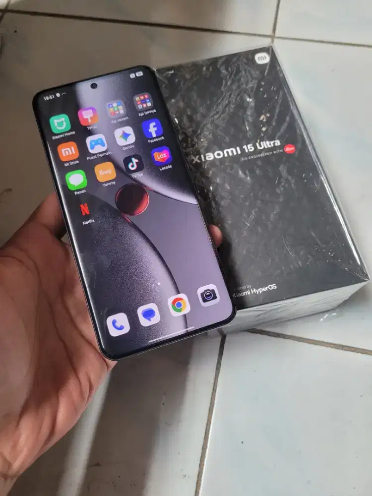 Xiaomi 15 ultra 16/512 like new Tanpa minus