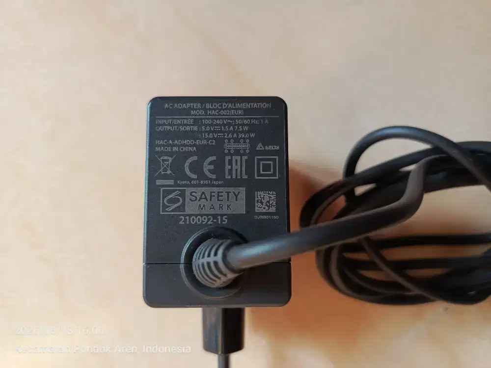 Charger nintendo ori cabutan 100%