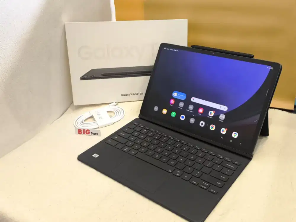 Samsung Tab S9+ 5G 512GB Graphite Cell With keyboard