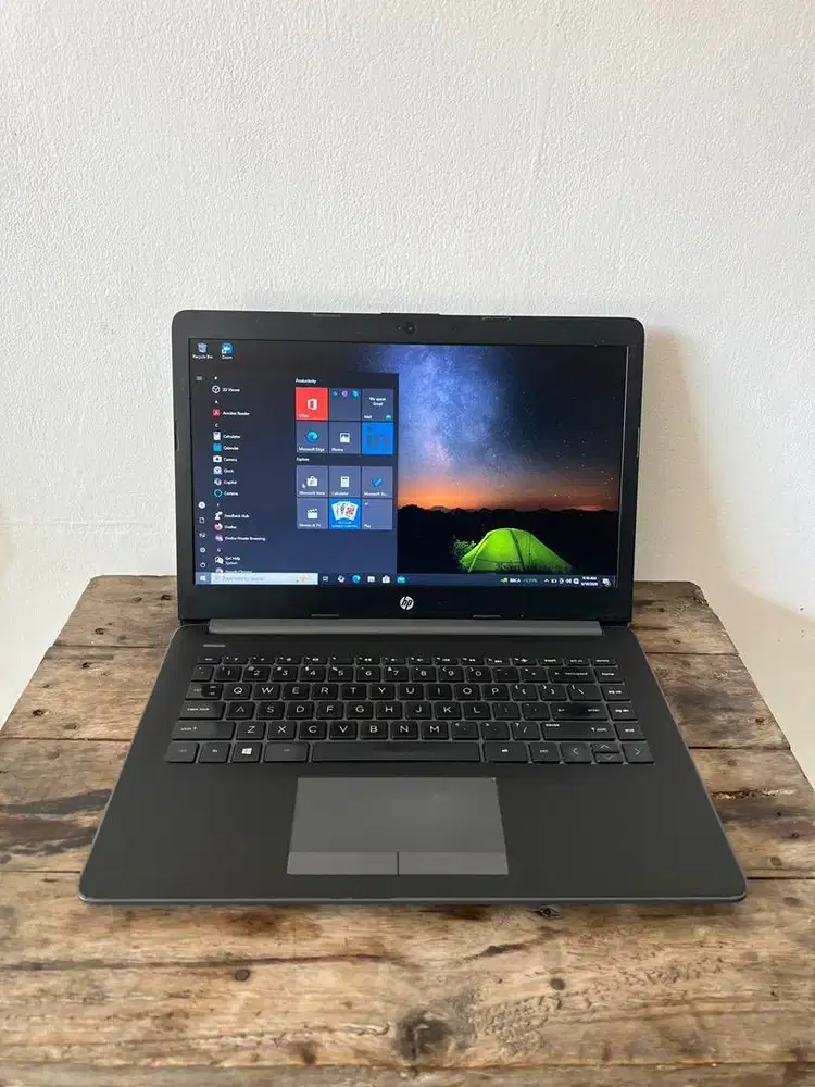 Laptop Hp 240 G7 Siap Pakai No Minus Like New