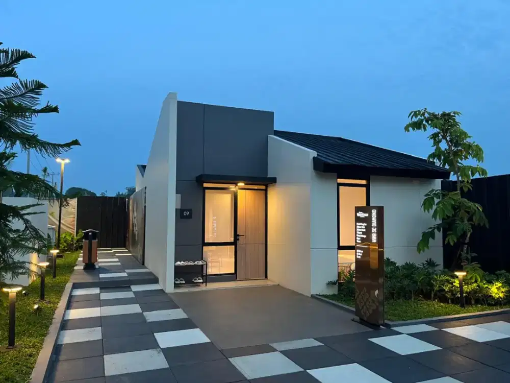 Rumah 3 kamar dan 2 kamar mandi 1 jutaan