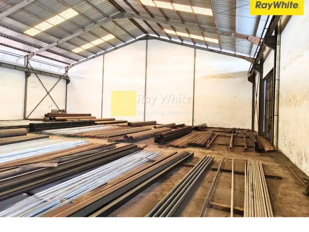Dijual Tanah + Gudang di Tanjung Karang Pusat (Kode : Ay 3577)