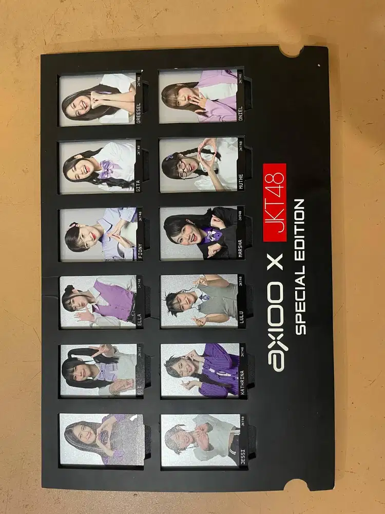DIJUAL 1 SET!!! Photocard Axioo x JKT48, SPECIAL EDITION!!!