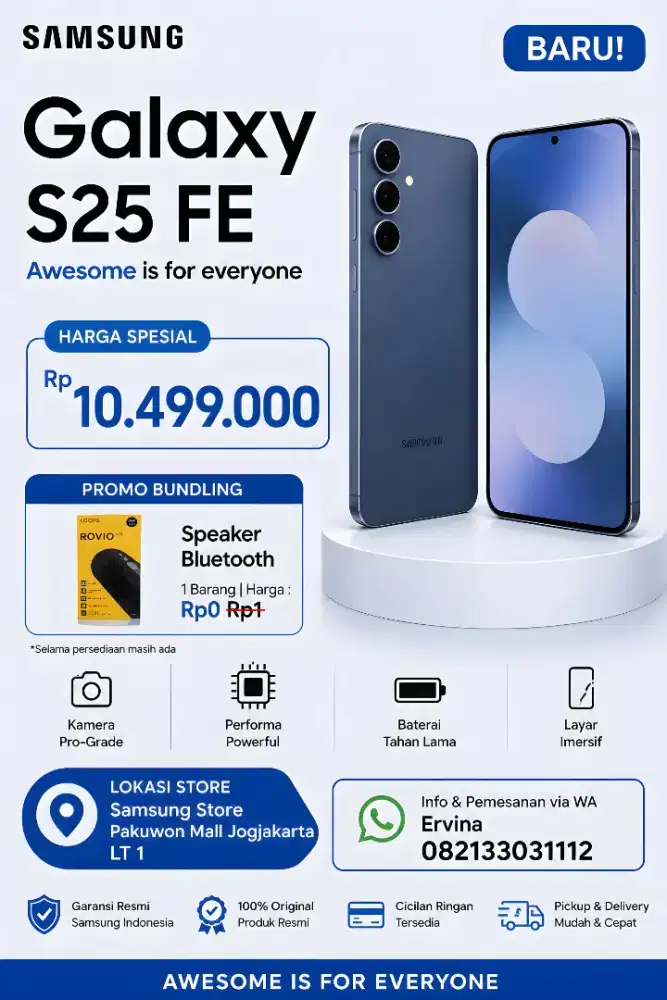 Samsung Galaxy S25fe free speaker