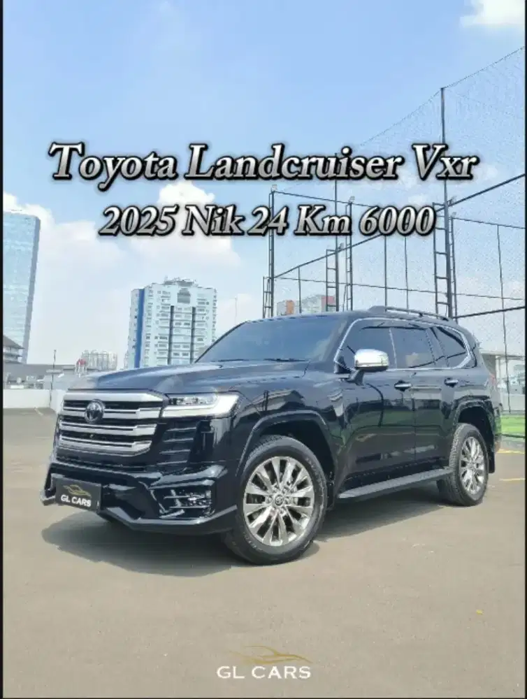 Km 6Rb LC 300 Vxr Cash Toyota Land Cruiser Black 2025 Nik 2024 Perfect
