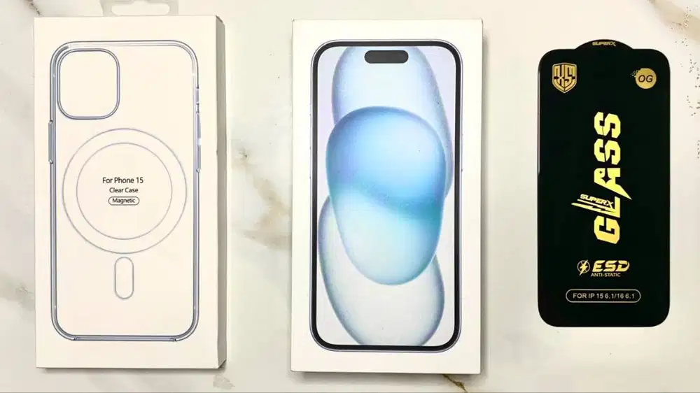 IPHONE 15 128 GB IBOX NEW SEGEL FREE TG & CASE