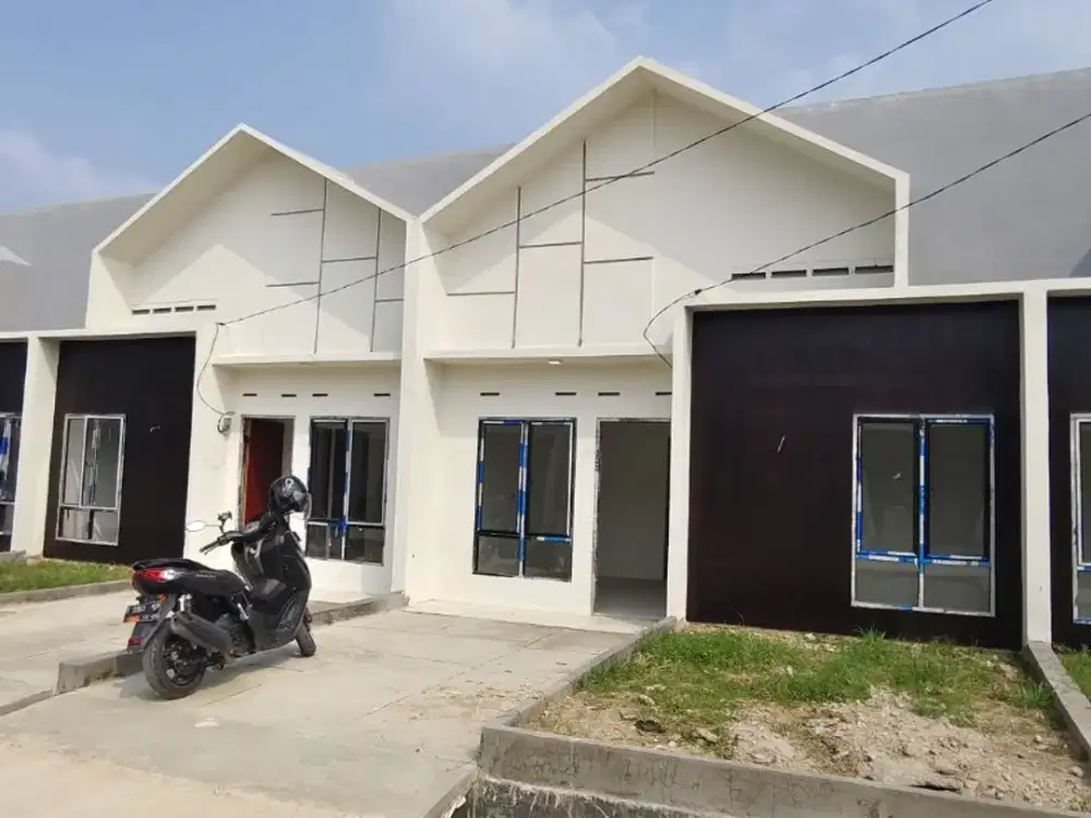 Rumah subsidi tanpa perlu renovasi ada dapur dekat pintu tol