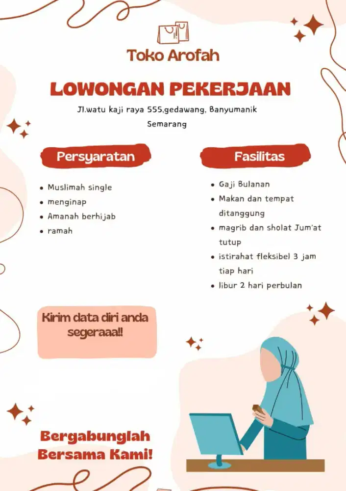 Lowongan karyawan toko