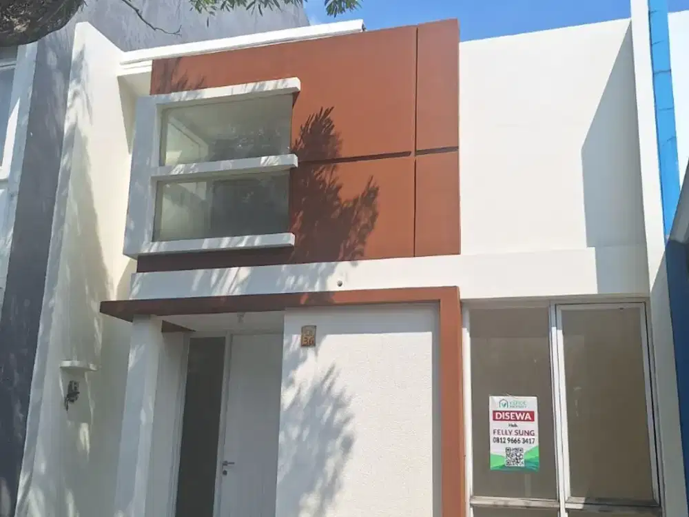 Disewakan Rumah 1.5 Lantai Rapi Baru Selesai Renov Di The Icon Cluster Cosmo BSD