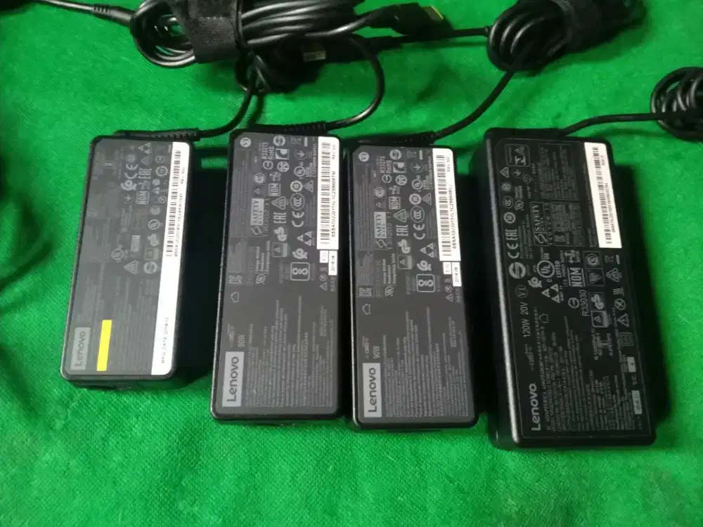 Adaptor charger laptop original branded Lenovo, murner