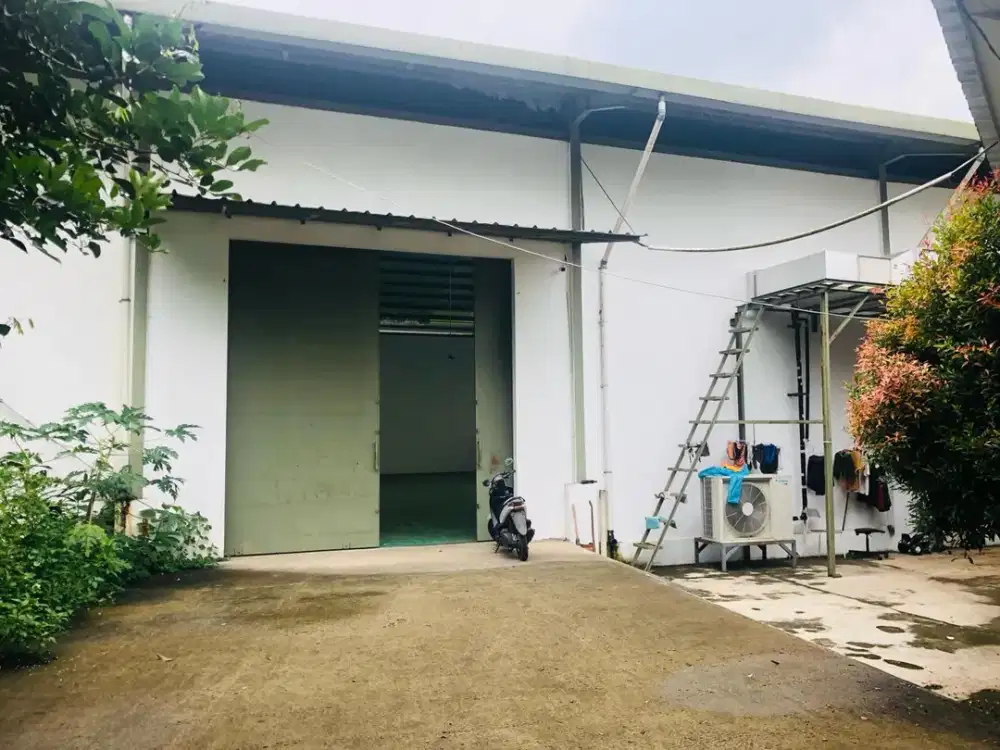 DIJUAL Gudang Bogor dekat Sawangan 40 menit dari BSD 1200m