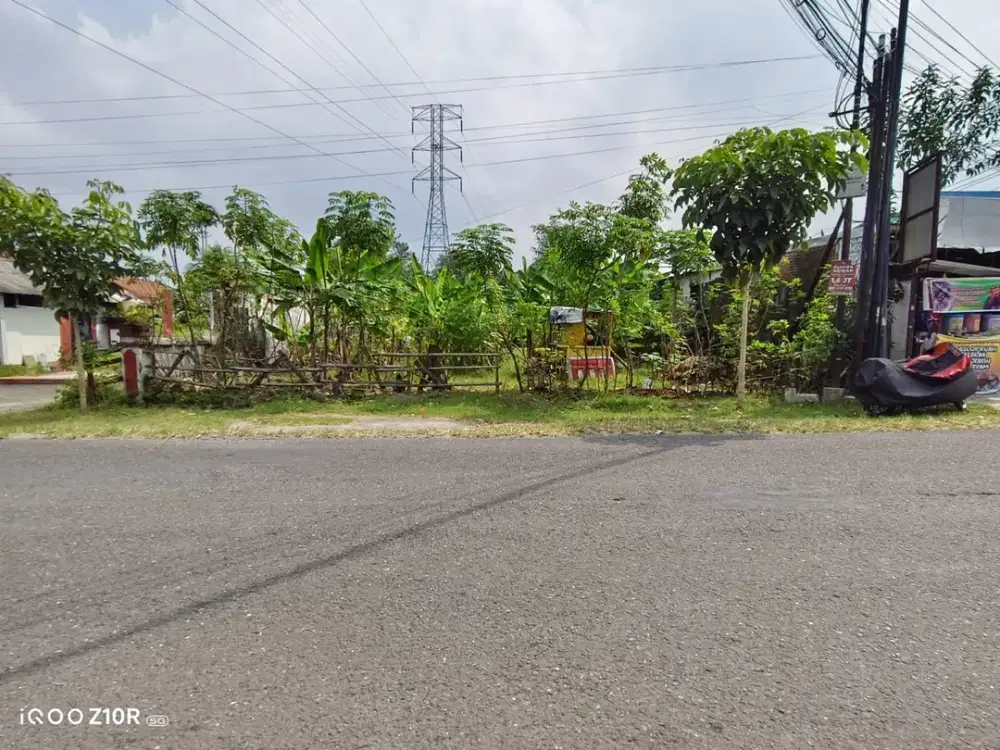 Tanah Strategis Pinggir Jalan Raya 1 Menit Ke Kampus