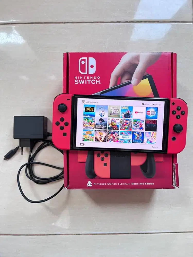 Nintendo Switch Oled Mario Limited Edition