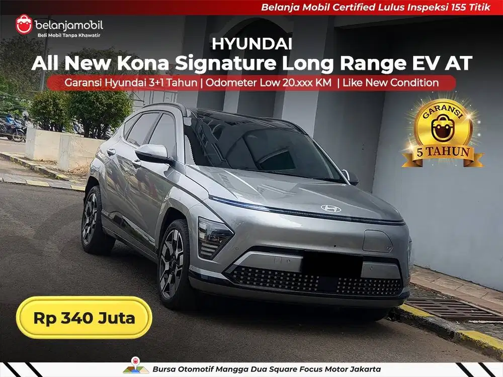[ LOW KM ] Hyundai Kona Signature Long Range EV 2024/2025