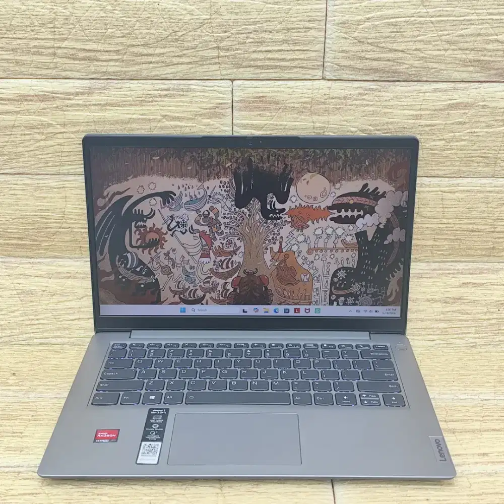 Lenovo Ideapad Slim 3 14Alc6 AMD Ryzen 3 5300U Ram 8gb SSD 512gb FHD