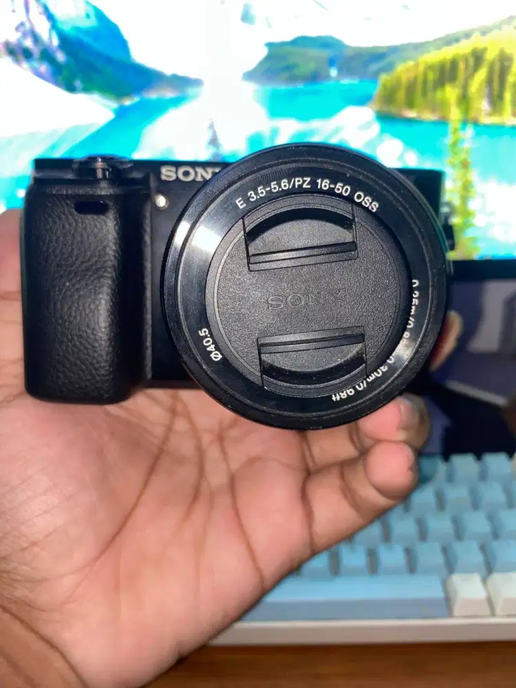 SONY A6000 kit 16-50mm OSS +  Lensa 7artisan 50mm f/1.8, Second