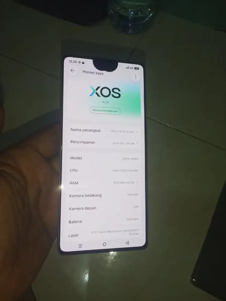 Infinix note 50 pro ram 8/256