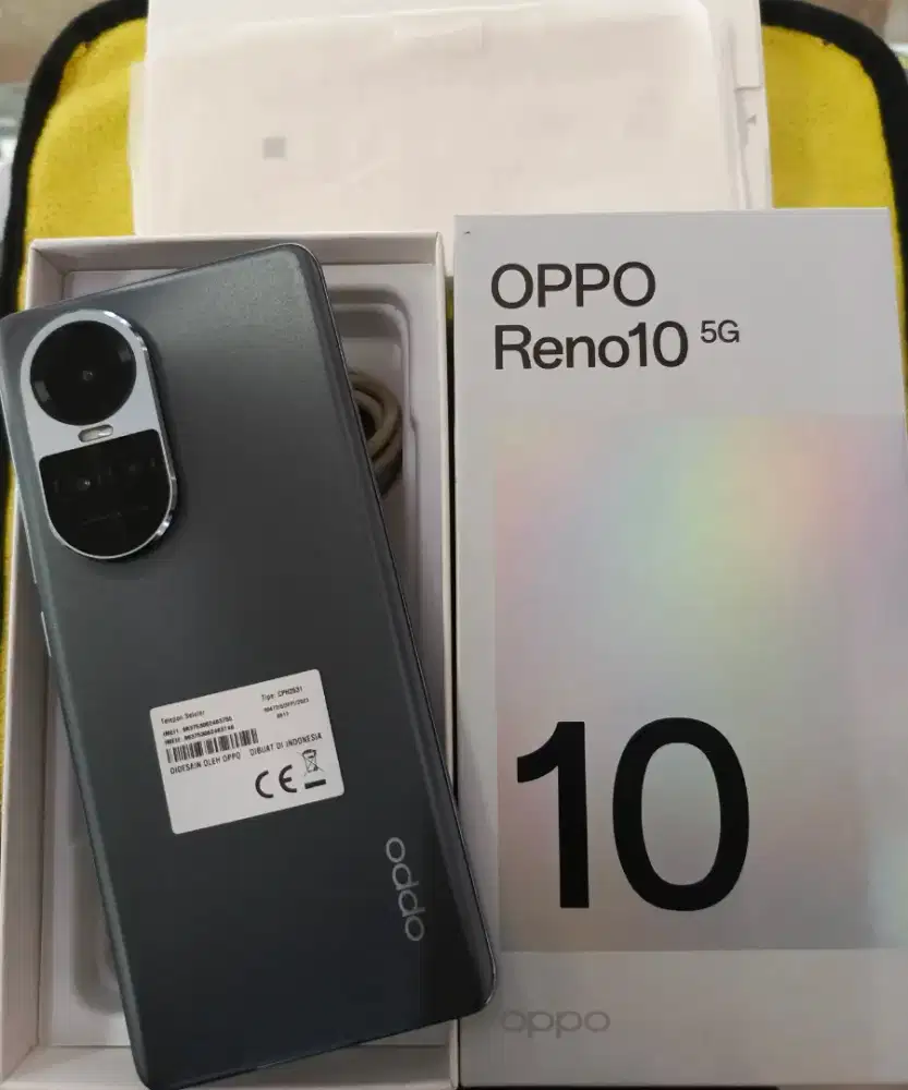 Oppo Reno 10 5g Nfc ram 8/256 lecet pemakaian