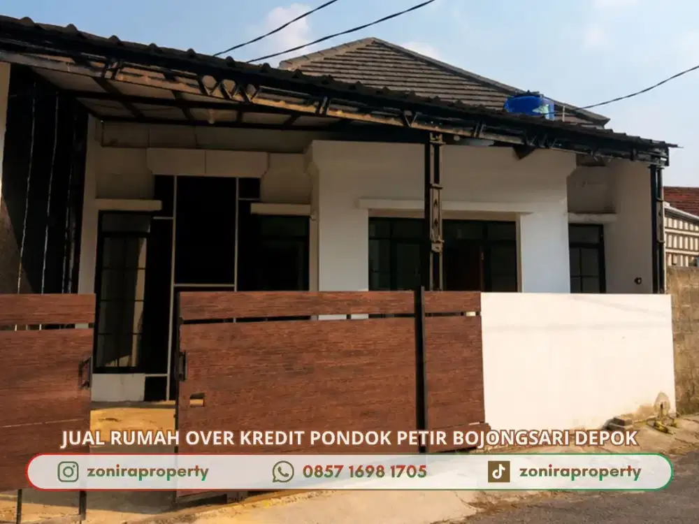 Over Kredit 69 JT Rumah Pondok Petir Depok dekat Tol Pamulang