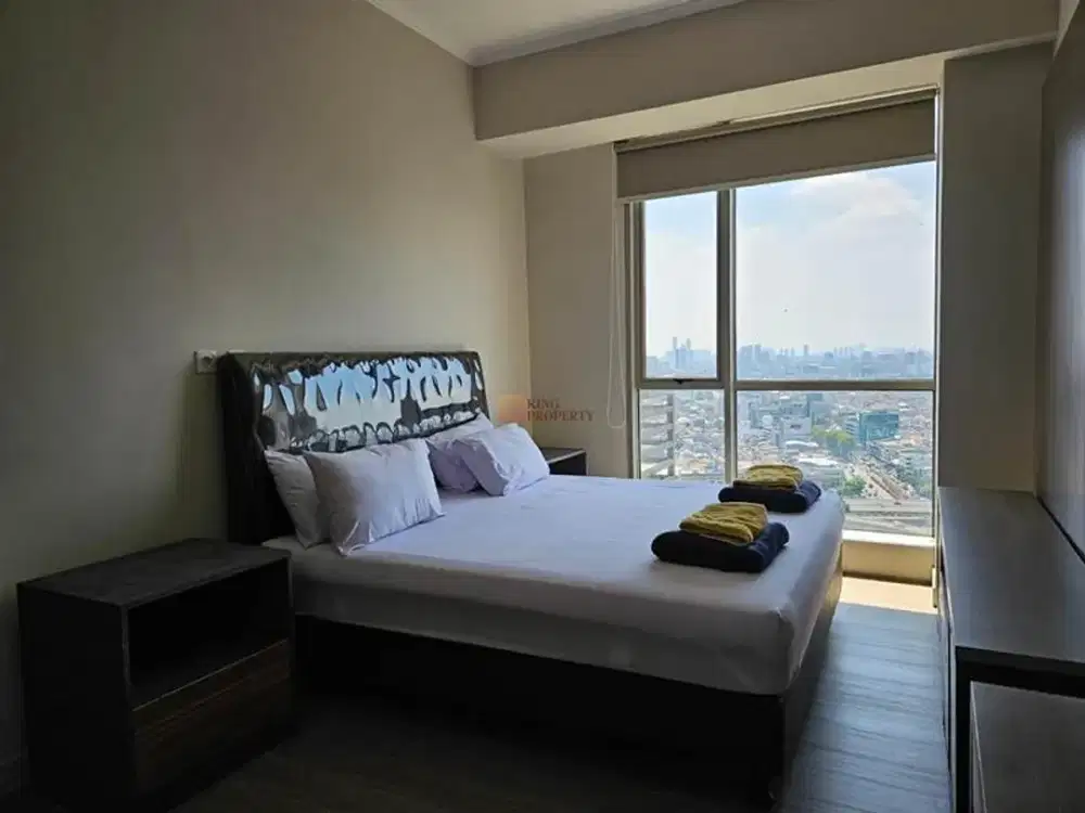 Disewakan 2BR Condominium Taman Anggrek Residences Modern Contemporary Interior Dekat Central Park & Mall Taman Anggrek
