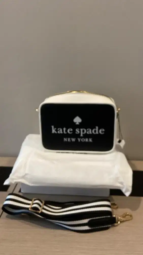 Cross bag kate spade white black