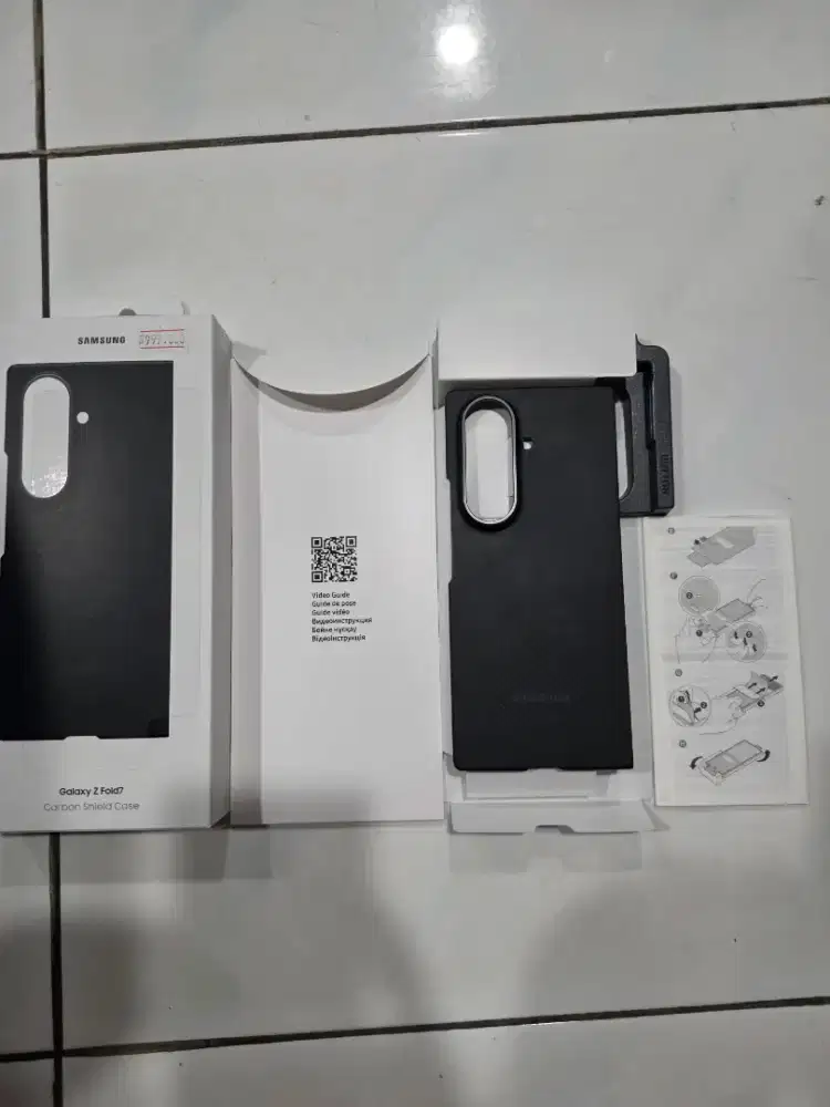 Case fold 7 original samsung carbon,masi fullset utuh hydrogel,NETT