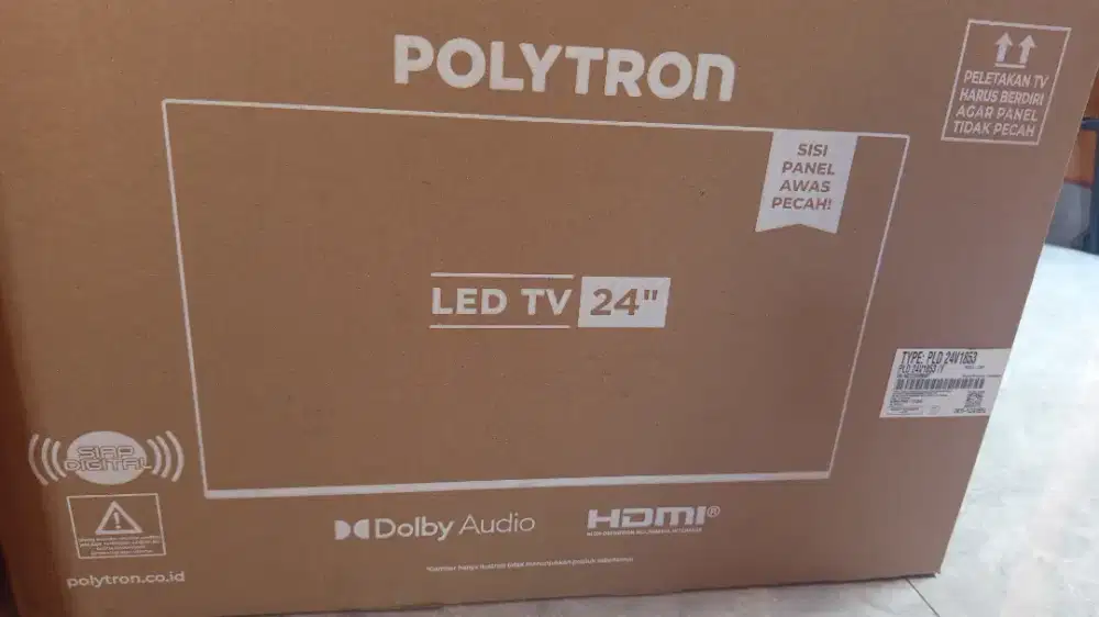 Polytron LED TV 24 Type PLD 24V1853