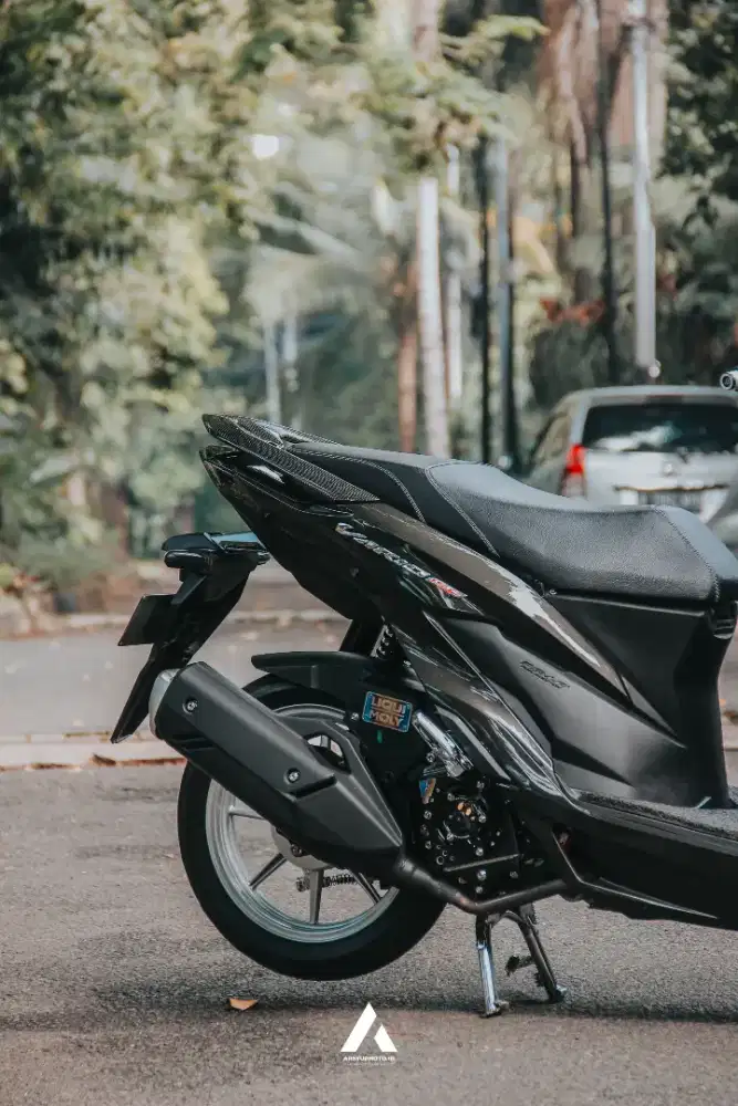 Bodi vario 150 2020 original repaint warna gun metal
