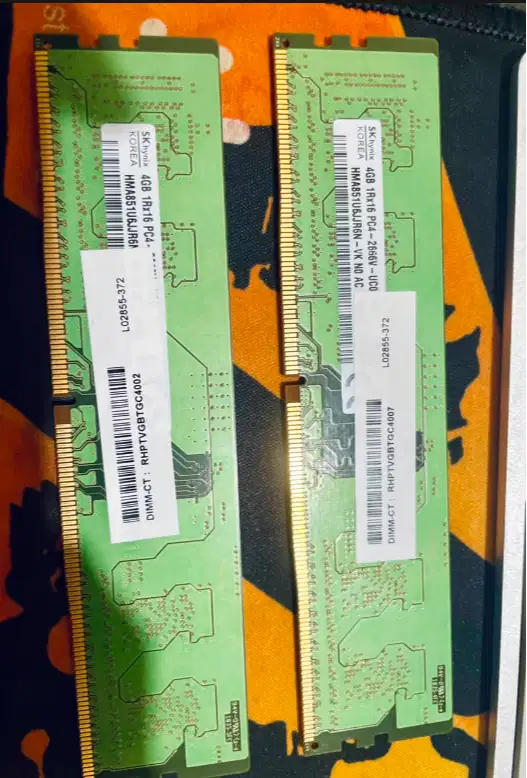 RAM DDR 4 2X4 8 GB