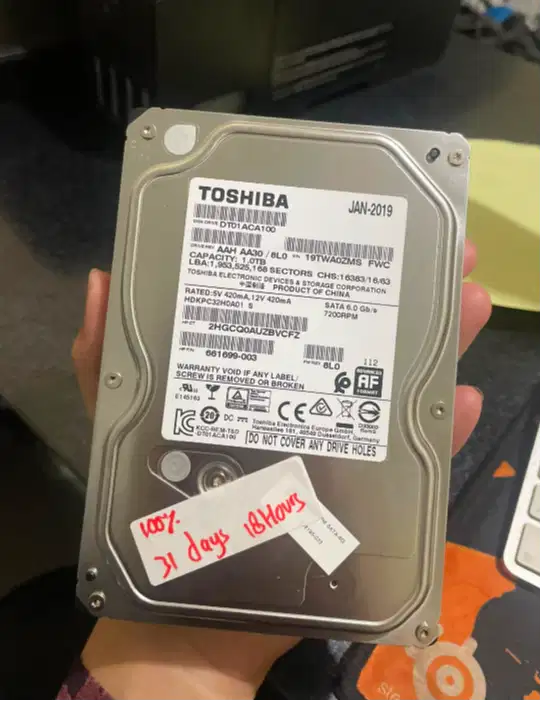 HARDISK TOSHIBA 1TB