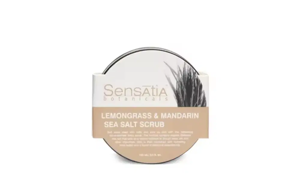 Sensatia Lemongrass Mandarin Sea Salt Scrub 100ML