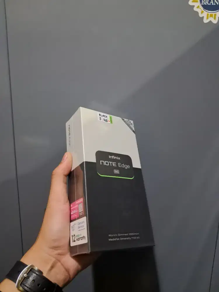 Harga Termurah INFINIX NOTE EDGE 8/256 NEW