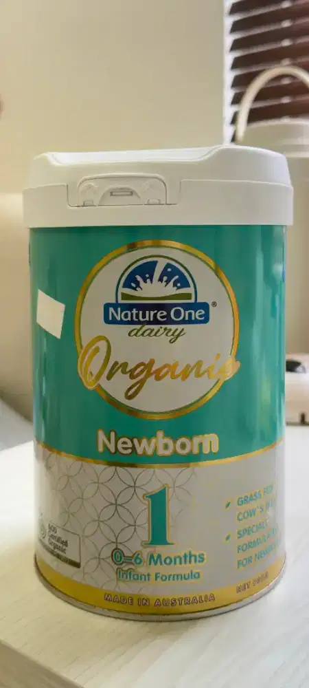 DIJUAL SUSU BAYI NATURE ONE DAIRY ORGANIC  UNTUK 0-6 BULAN.