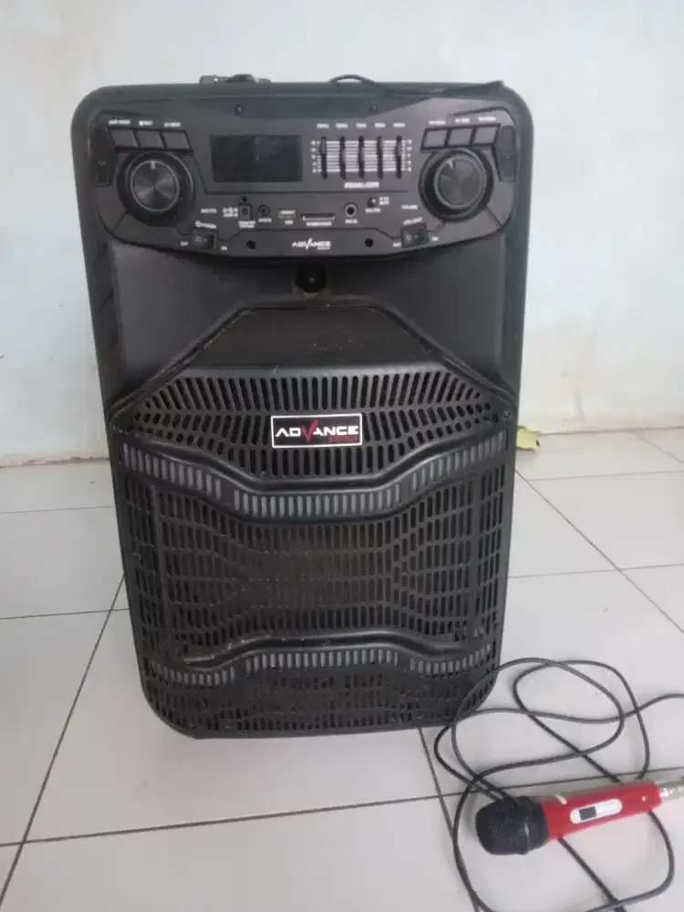Dijual cepat speaker advance 15inct jumbo super bass