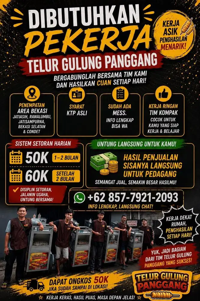 LOKER MANGKAL TELUR GULUNG PANGGANG
