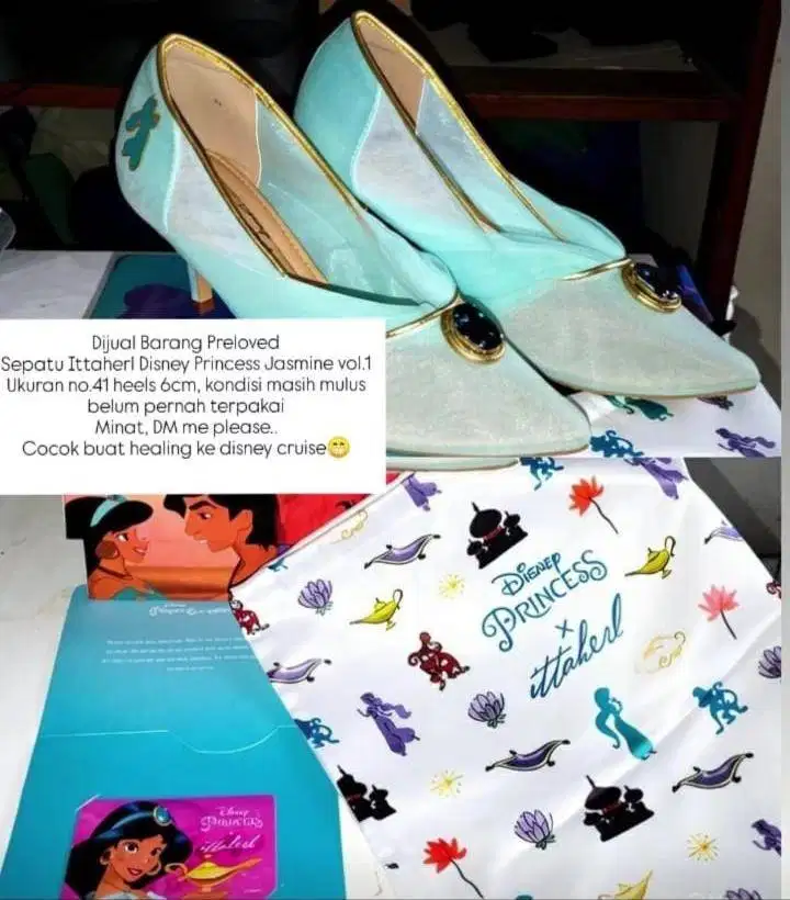 Sepatu Ittaherl X Disney Princess