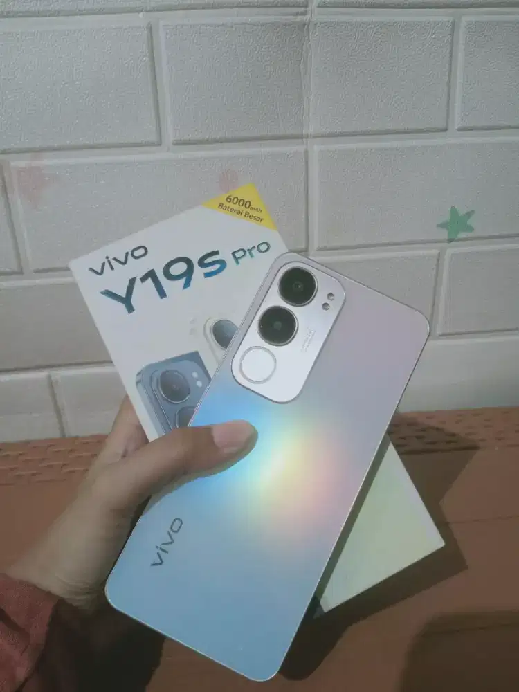 Dijual Hp Vivo Y19s Pro 6+6/128gb fulset bawaan