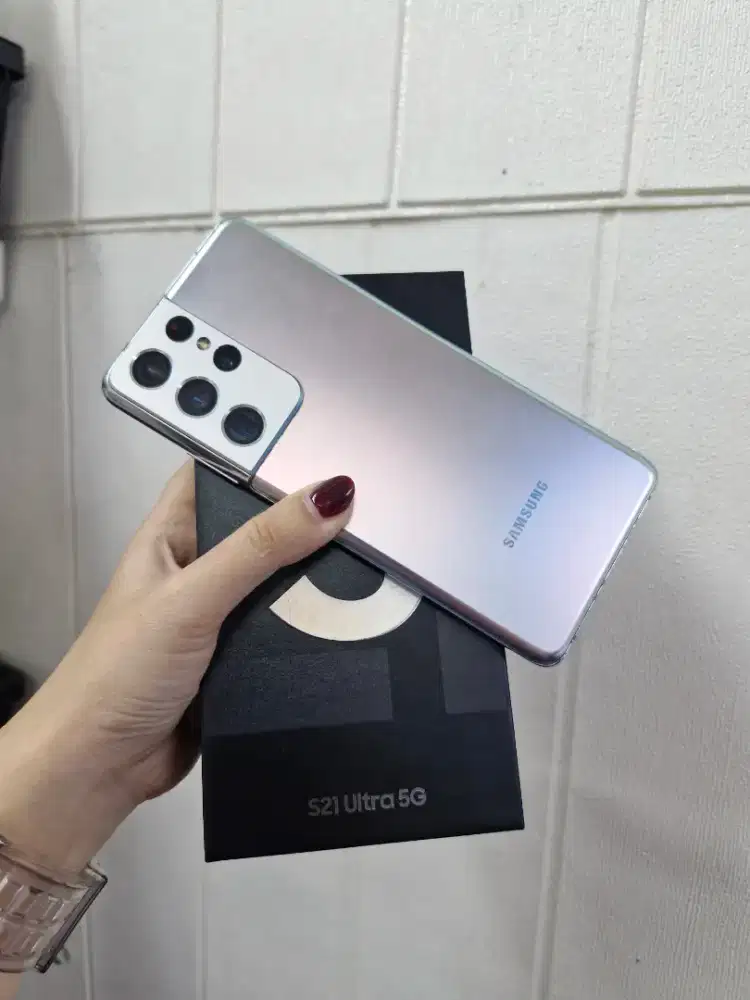 Samsung Galaxy S21 ultra 5G 12/256 Garis 2 helai